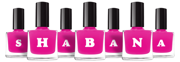 Shabana nails logo