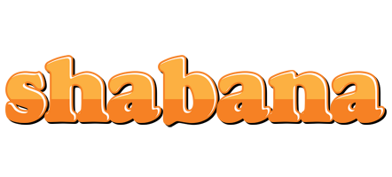 Shabana orange logo