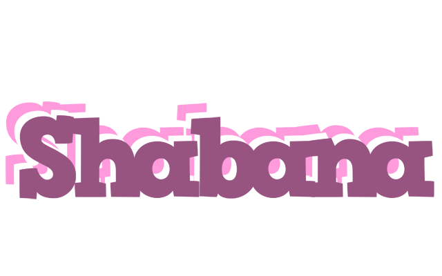 Shabana relaxing logo