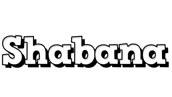 Shabana snowing logo
