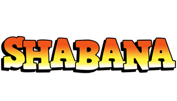 Shabana sunset logo