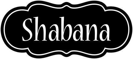 Shabana welcome logo