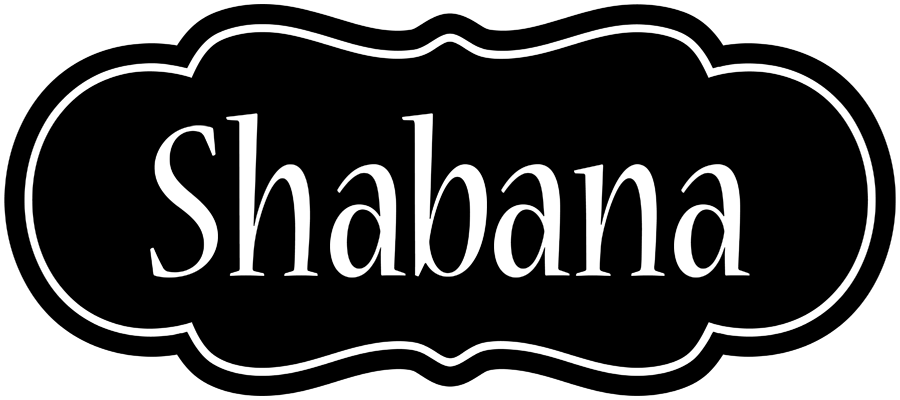 Shabana welcome logo