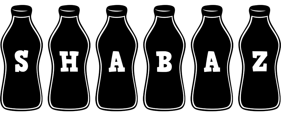 Shabaz bottle logo