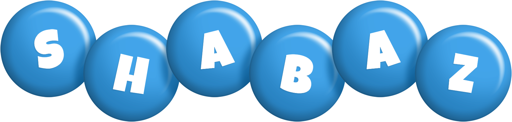 Shabaz candy-blue logo