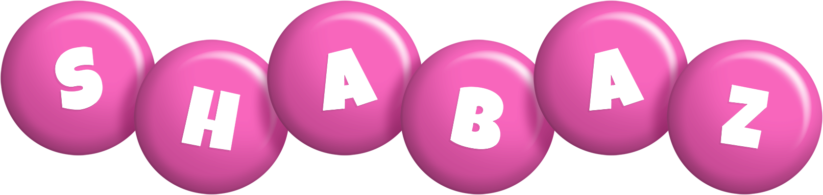 Shabaz candy-pink logo