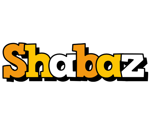 Shabaz cartoon logo