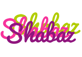 Shabaz flowers logo