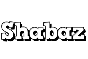 Shabaz snowing logo