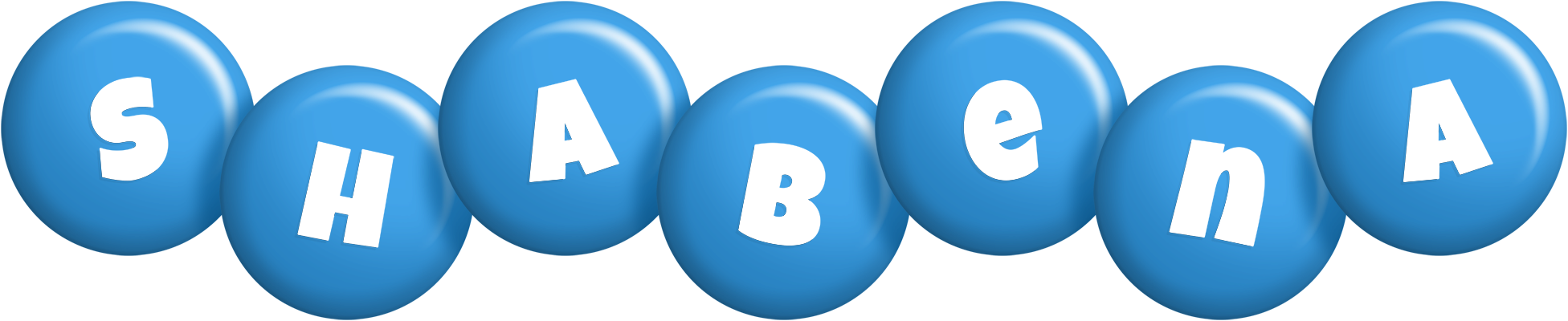 Shabena candy-blue logo