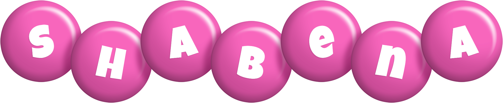 Shabena candy-pink logo