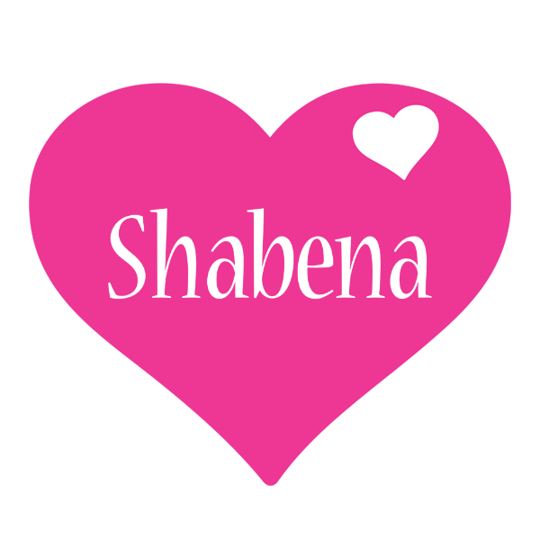 Shabena love-heart logo