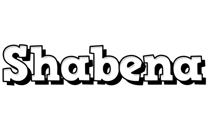 Shabena snowing logo