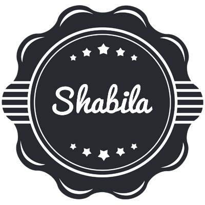 Shabila badge logo