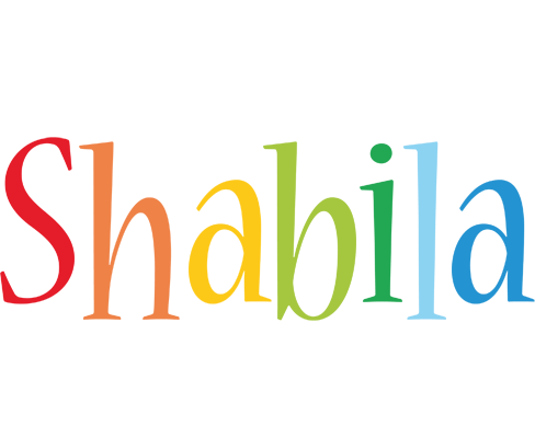 Shabila birthday logo