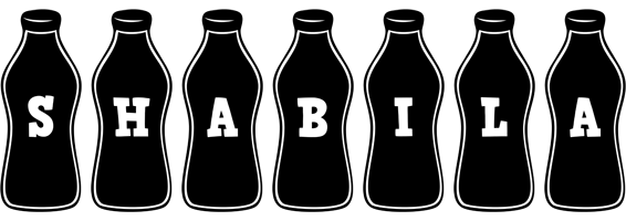 Shabila bottle logo