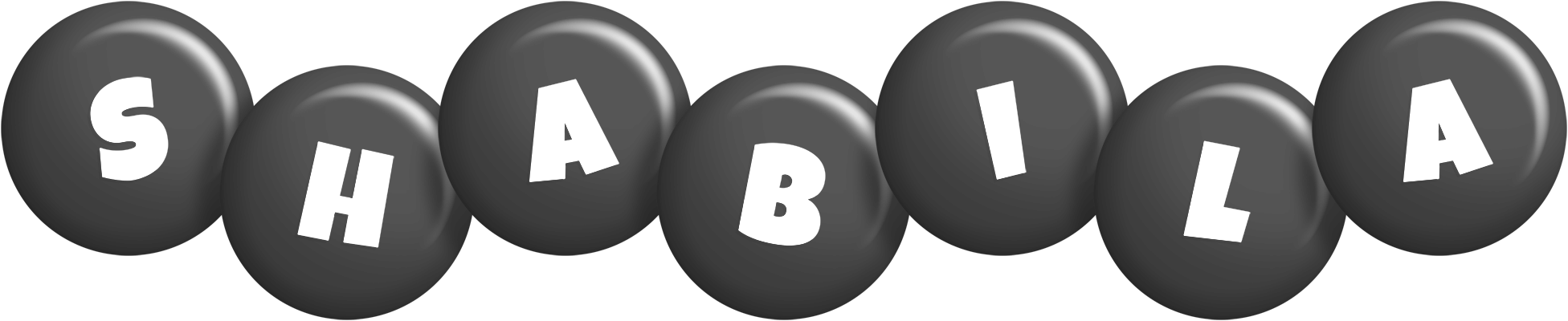 Shabila candy-black logo