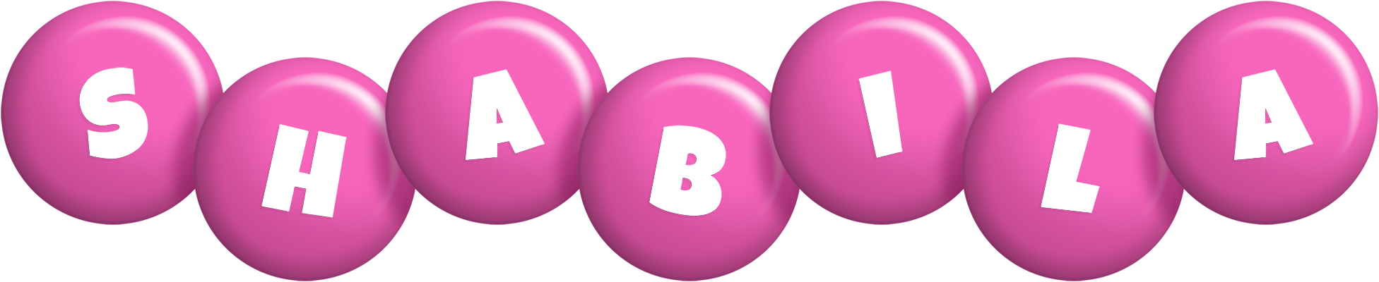 Shabila candy-pink logo