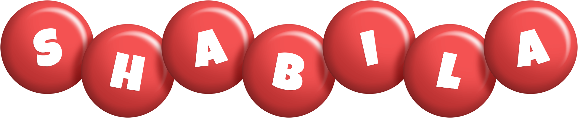 Shabila candy-red logo