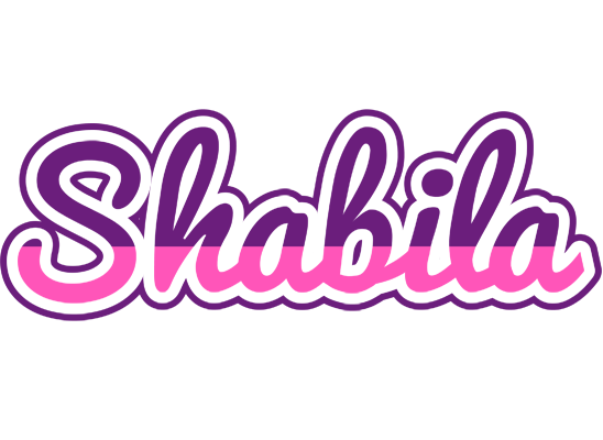 Shabila cheerful logo
