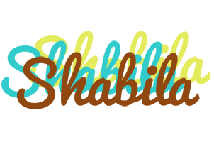 Shabila cupcake logo