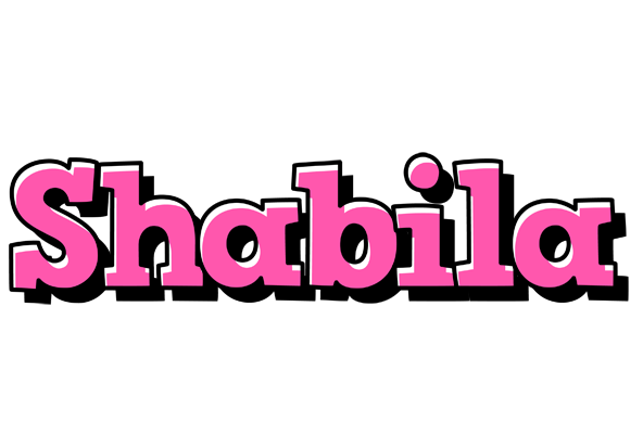 Shabila girlish logo