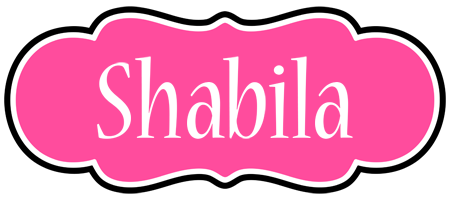 Shabila invitation logo