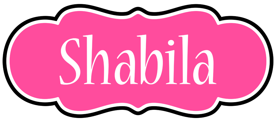 Shabila invitation logo