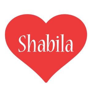 Shabila love logo