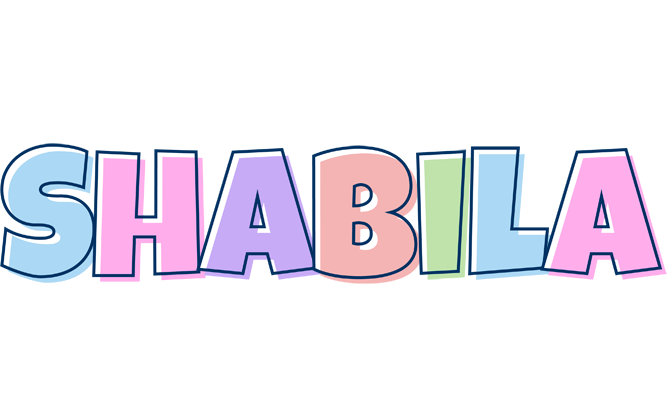 Shabila pastel logo