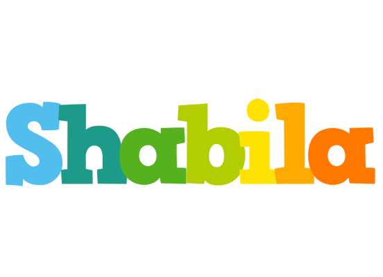 Shabila rainbows logo