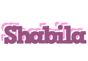 Shabila relaxing logo