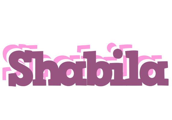 Shabila relaxing logo