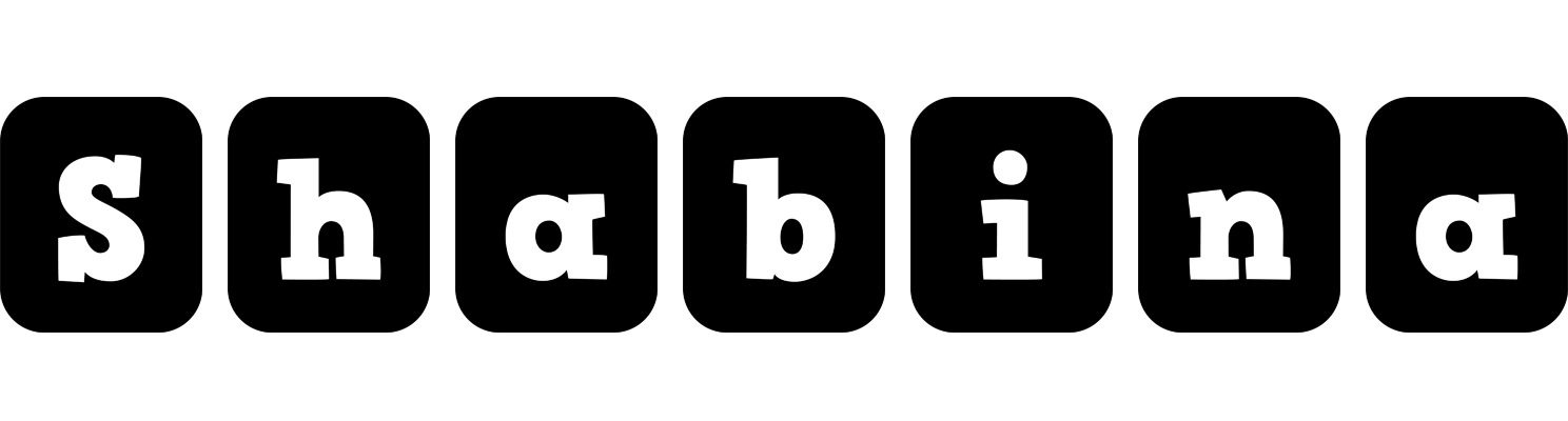 Shabina box logo