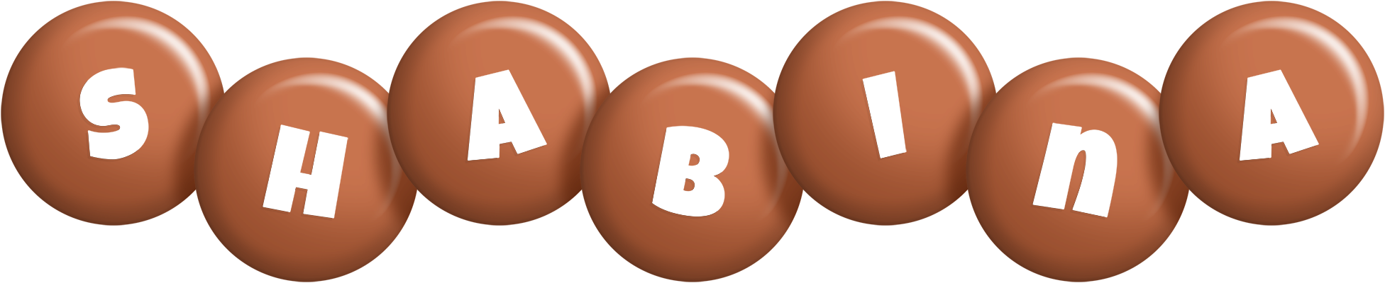 Shabina candy-brown logo