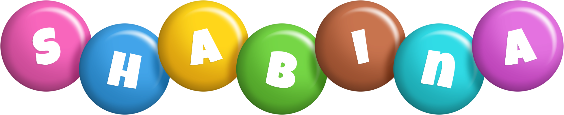 Shabina candy logo