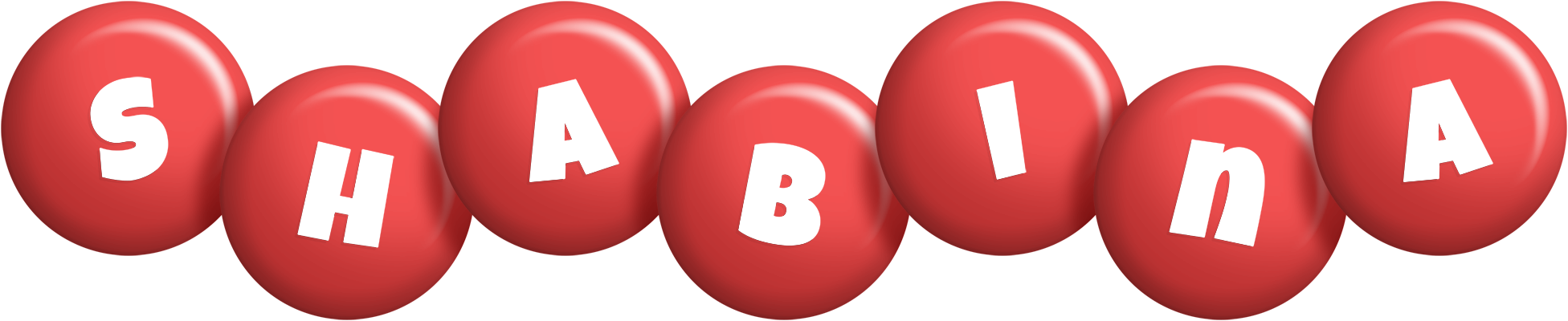Shabina candy-red logo
