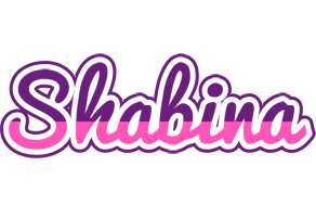 Shabina cheerful logo