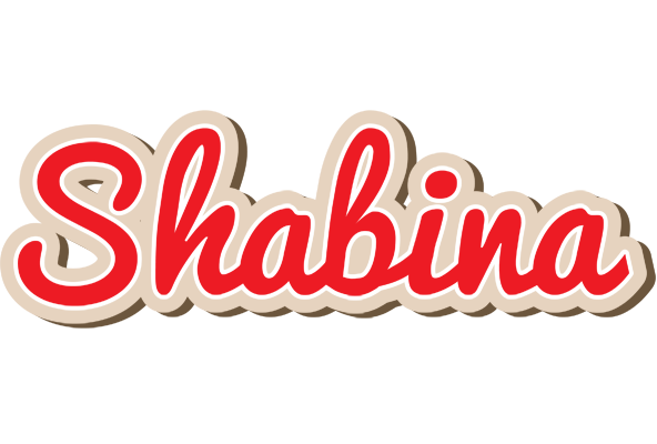 Shabina chocolate logo