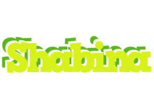Shabina citrus logo