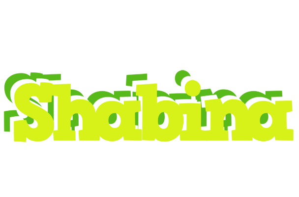 Shabina citrus logo