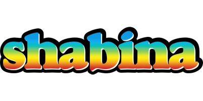 Shabina color logo