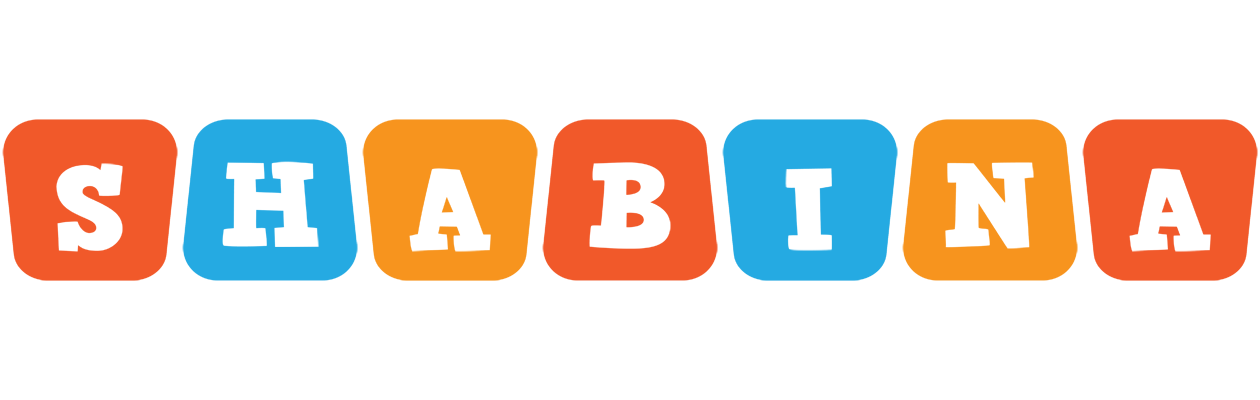 Shabina comics logo