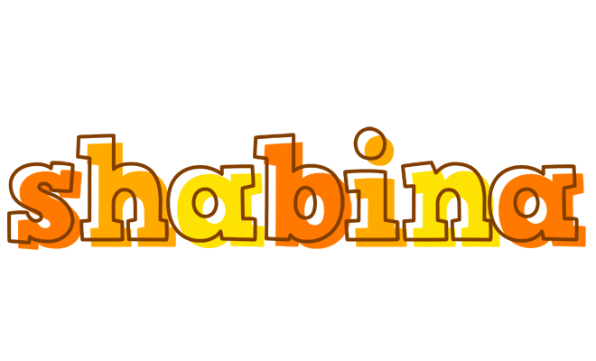 Shabina desert logo