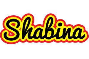 Shabina flaming logo