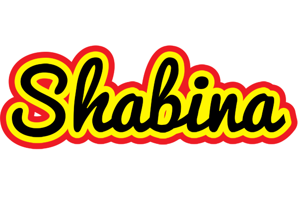 Shabina flaming logo
