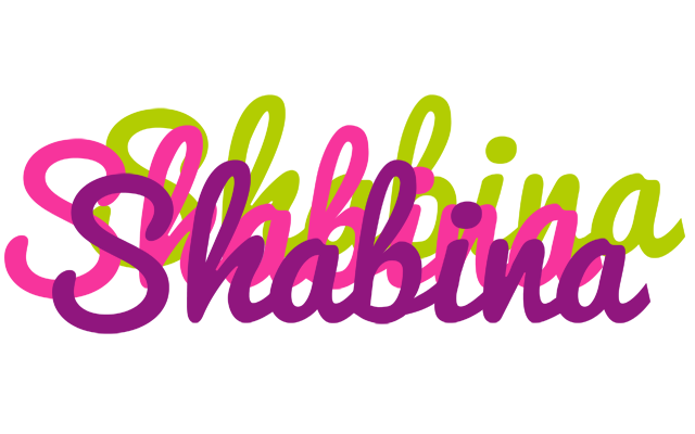 Shabina flowers logo