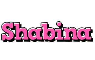 Shabina girlish logo