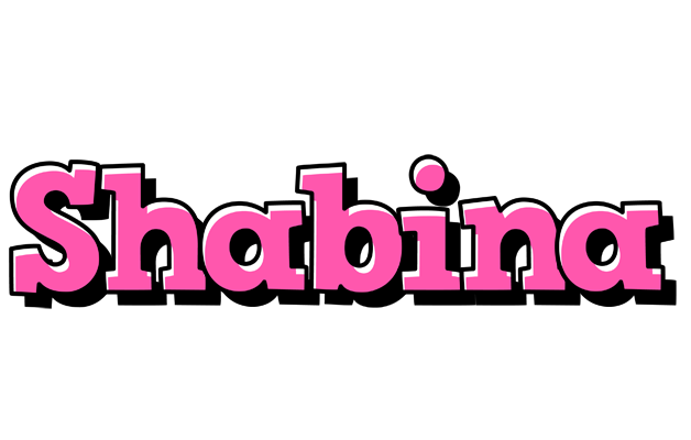 Shabina girlish logo