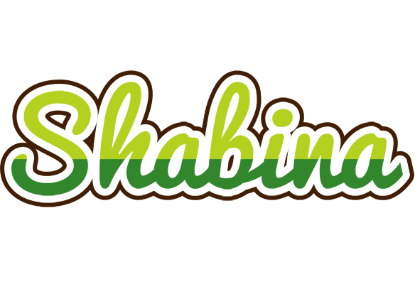 Shabina golfing logo